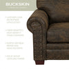 Buckskin Loveseat - OUT OF STOCK