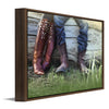 Personalized Boot Love Framed Wall Art