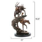 Last Creek Crossing Gallery Sculpture