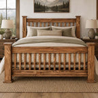Royal Journey Brown Bed - King
