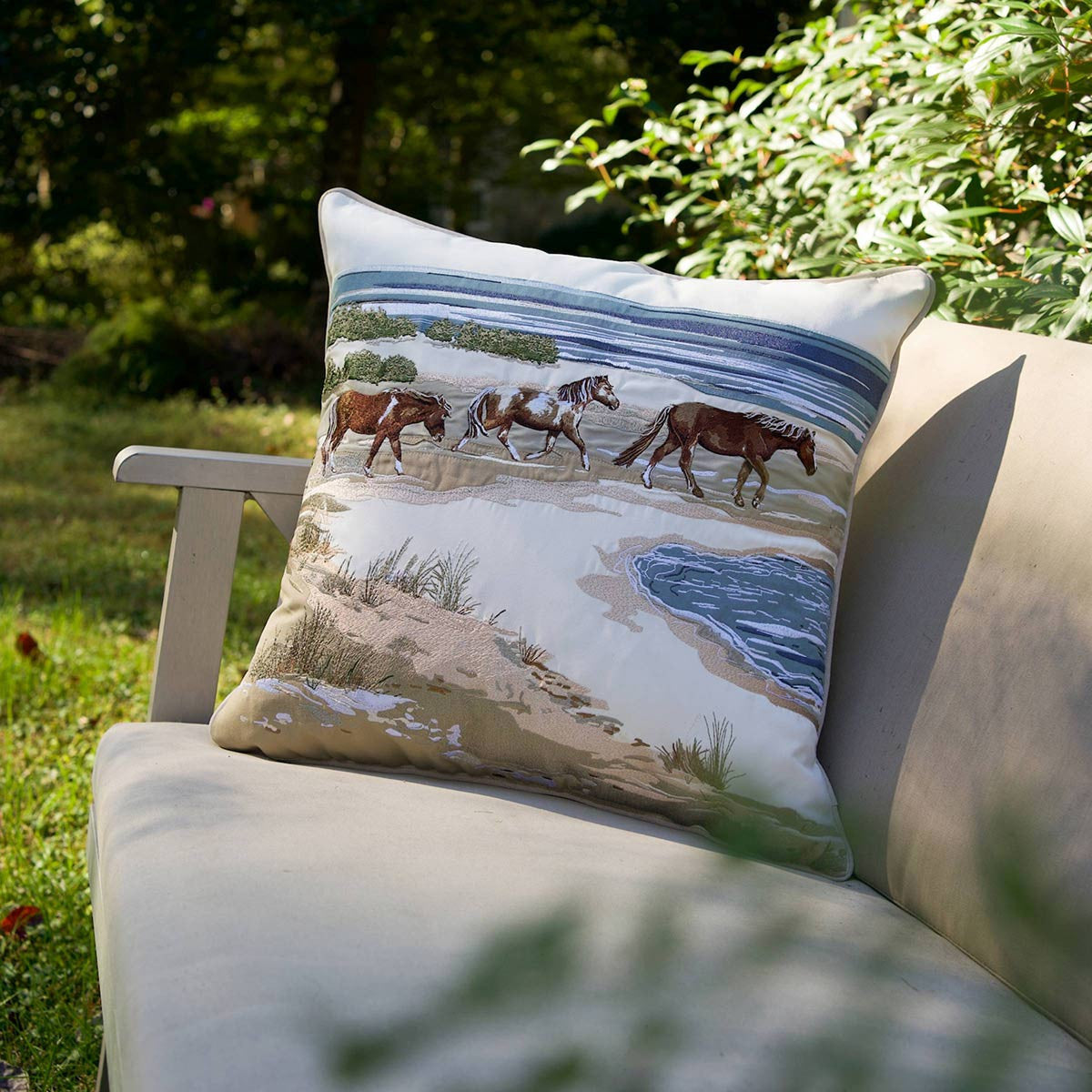 Beach Trotters Pillow - OUT OF STOCK UNTIL 06/25/2026