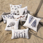 Shore Walk Horse Indoor/Outdoor Lumbar Pillow