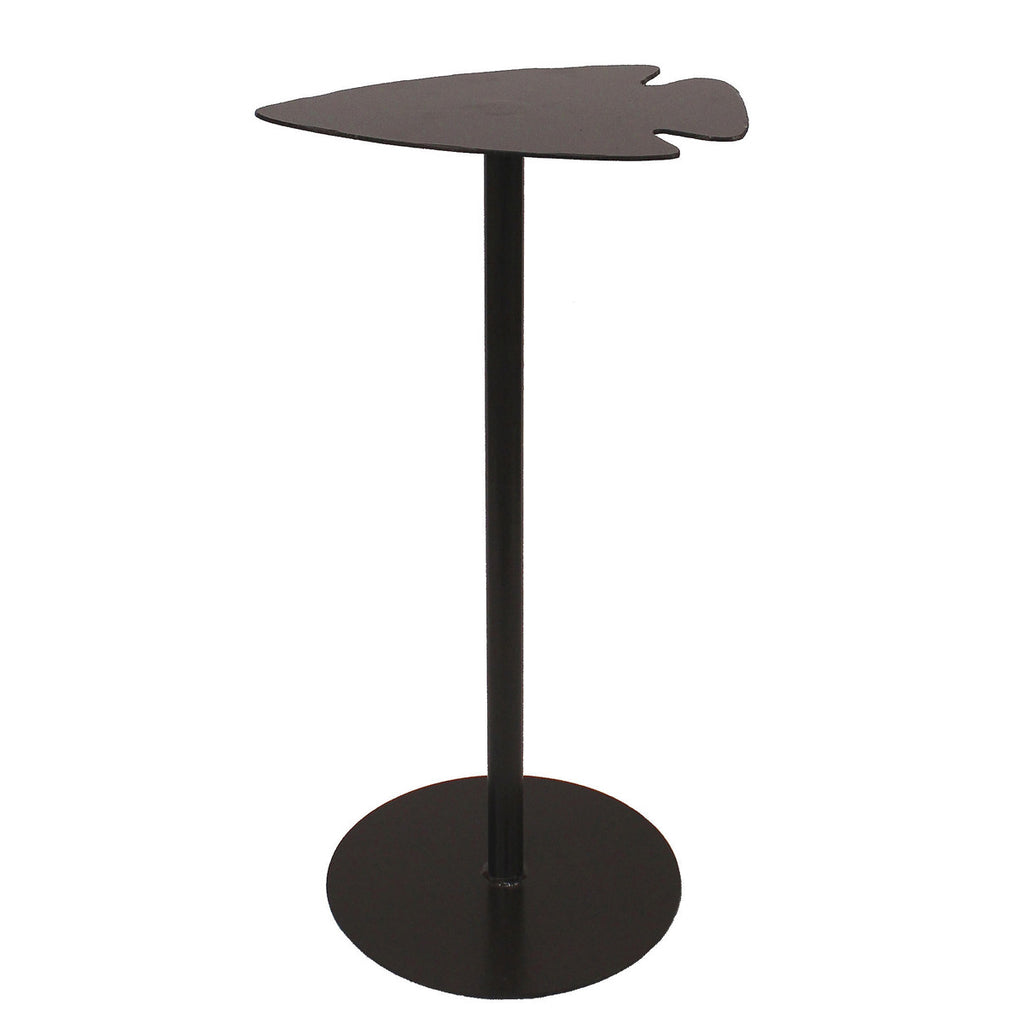 Iron Arrowhead Drink Table