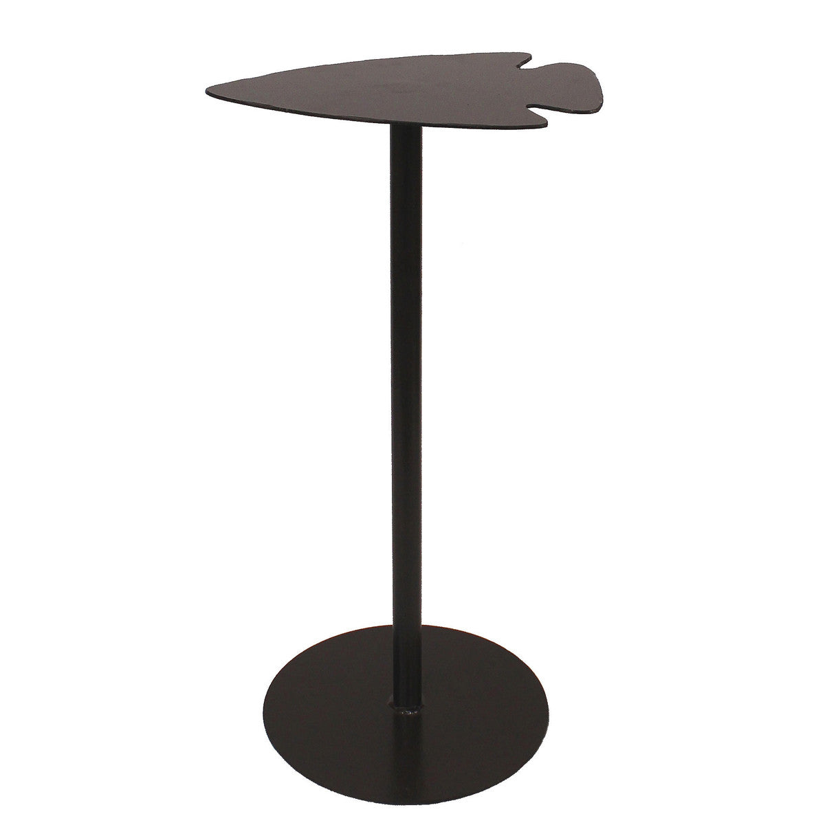 Iron Arrowhead Drink Table