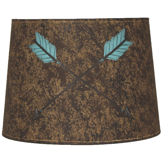 Crossed Arrows Lamp Shade