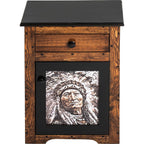 Chief Cloud Walnut-Finished Nightstand