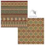 Country Mood Sage Quilt Bed Set - Queen