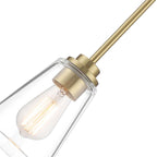 Delphi Brass Pendant Light