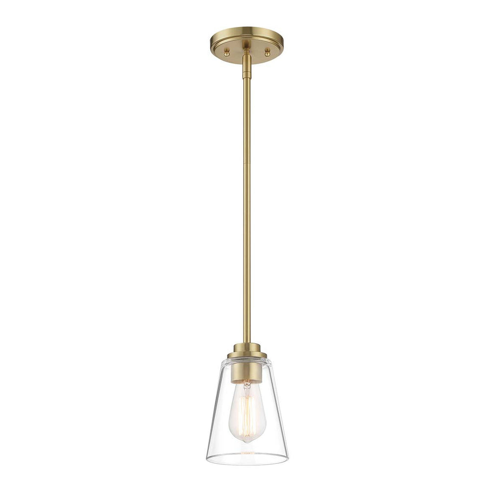 Delphi Brass Pendant Light