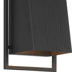 Orion Black Indoor/Outdoor Wall Sconce - Large - OUT OF STOCK UNTIL 09/22/2026