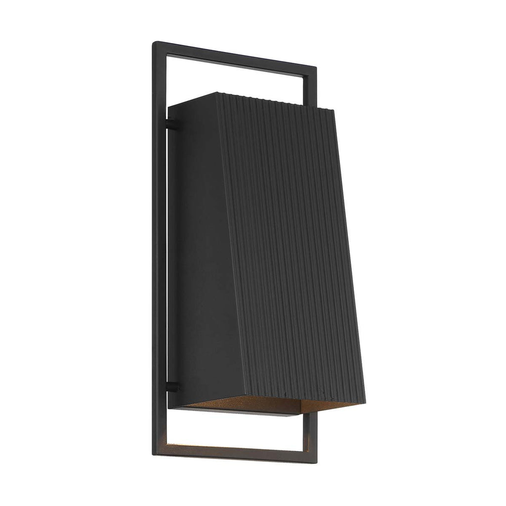Orion Black Indoor/Outdoor Wall Sconce - Large - OUT OF STOCK UNTIL 09/22/2026