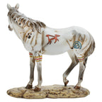 War Paint Horse Sculpture