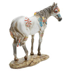 War Paint Horse Sculpture