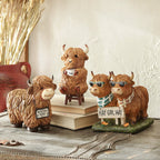 Blessed Herd Highland Cow Sculpture