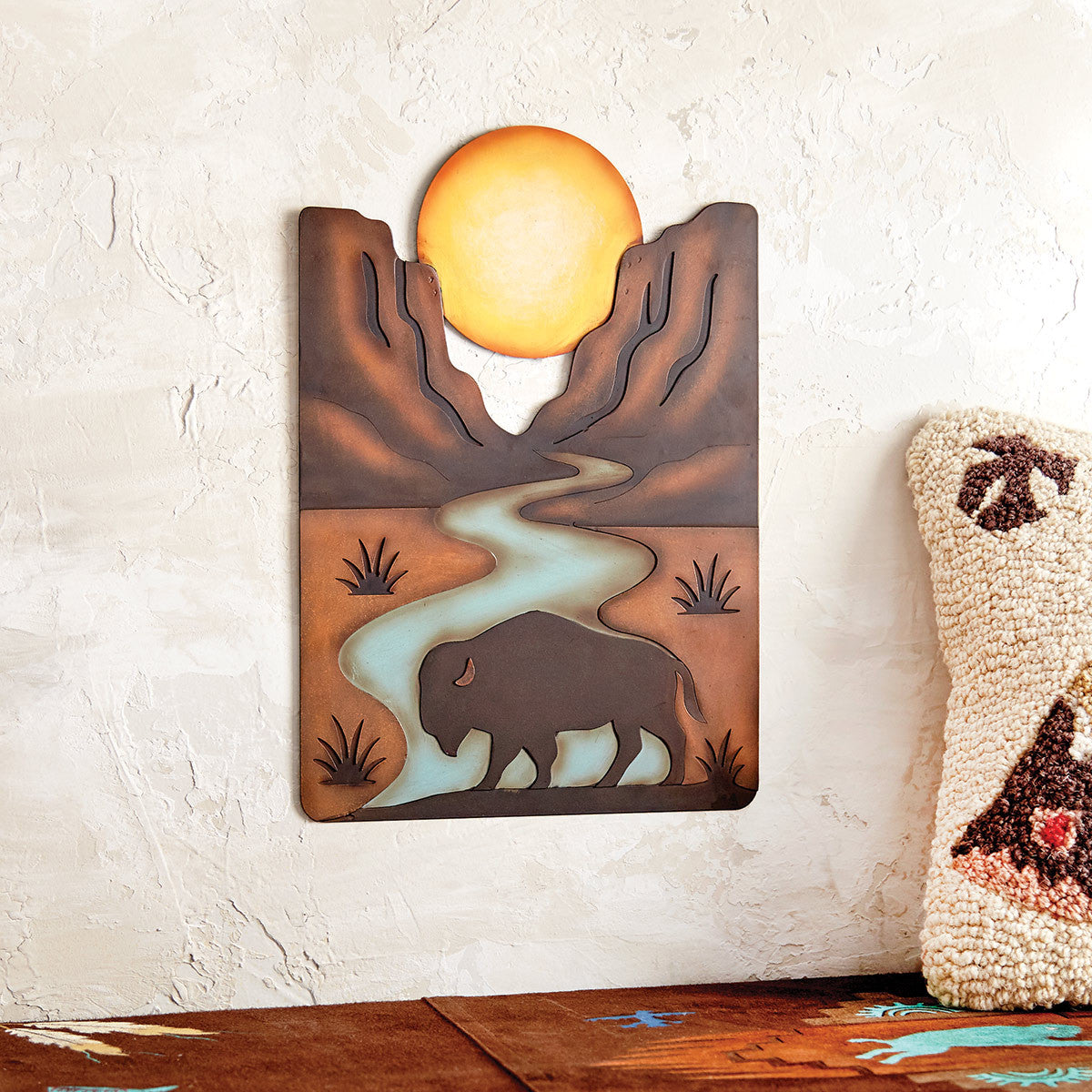 Buffalo River Metal Wall Art