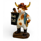 Howdy Trail Longhorn Figurine