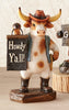 Howdy Trail Longhorn Figurine