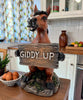 Howdy Trail Horse Figurine