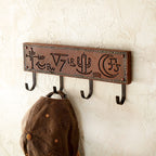 Cowboy Brands Leather Style Wall Hooks