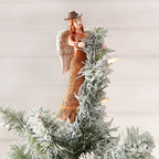 Cowgirl Angel Christmas Tree Topper