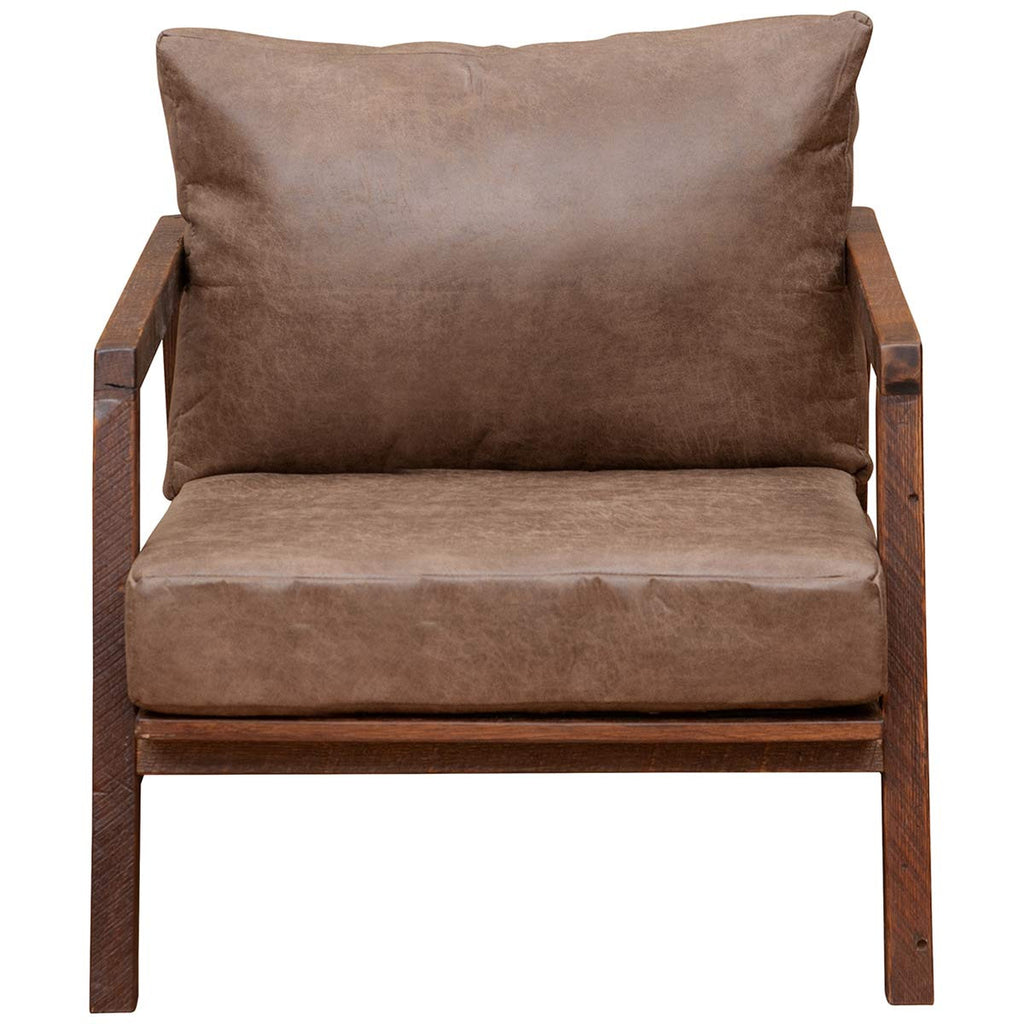 Barnwood Club Lounge Chair - with Standard Back