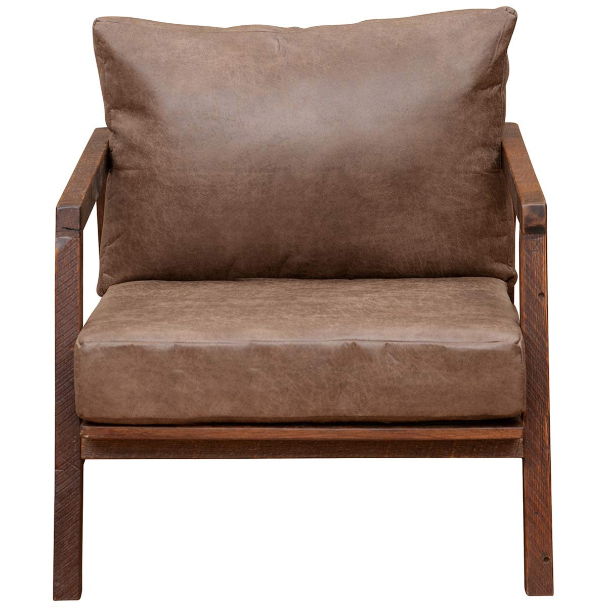 Barnwood Club Lounge Chair - with Standard Back