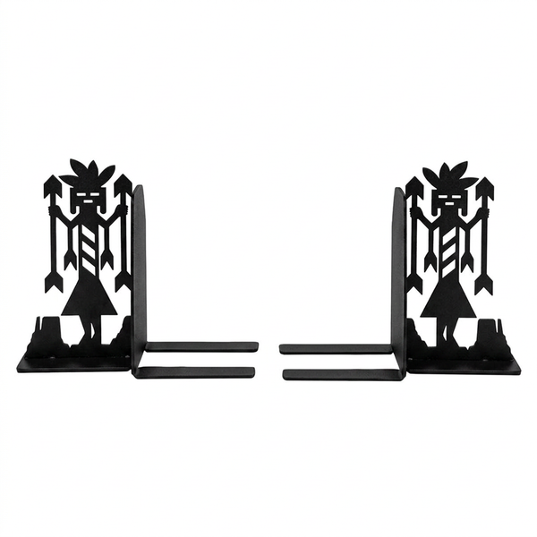Protective Spirits Metal Bookends