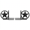 Texas Star Metal Bookends