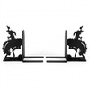 Bucking Rider Metal Bookends