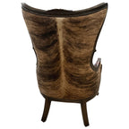 Tulsa Ranch Tufted Leather Wingback Chair
