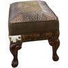 Textured Scales Ottoman