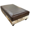 Jefferson Cowhide Large Storage Ottoman