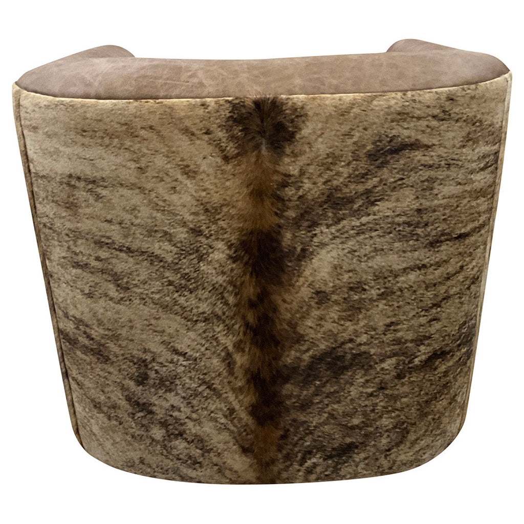 Bandera Cowhide Swivel Glider