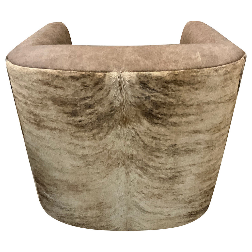 Bandera Cowhide Swivel Glider