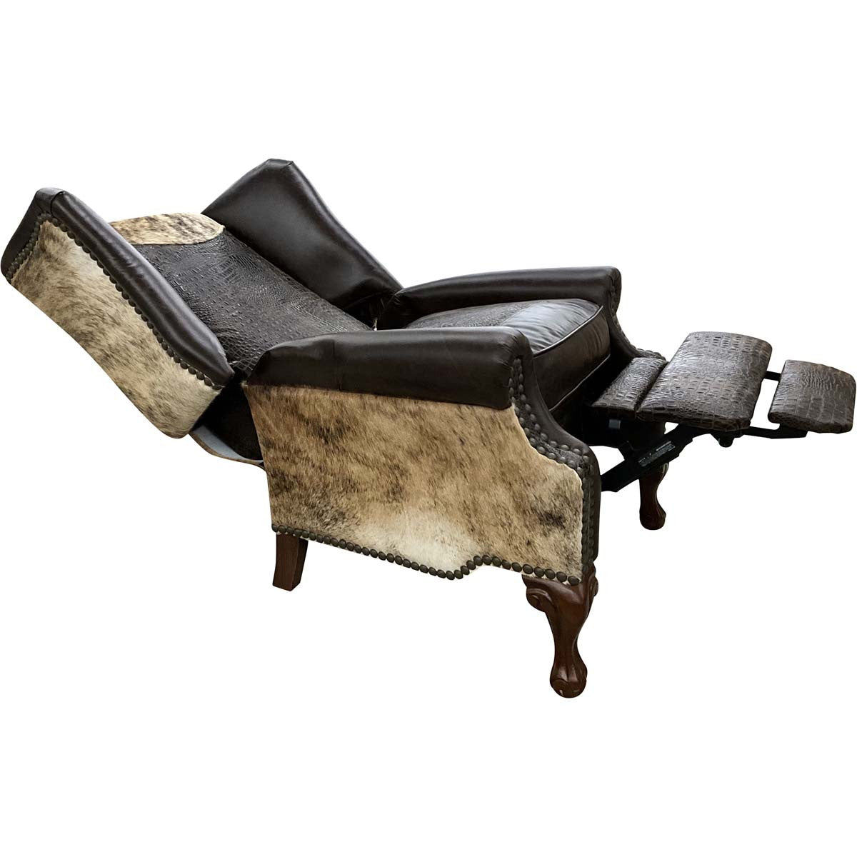 Classic Luxe Wingback Recliner