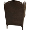 Coffee Wingback Chair