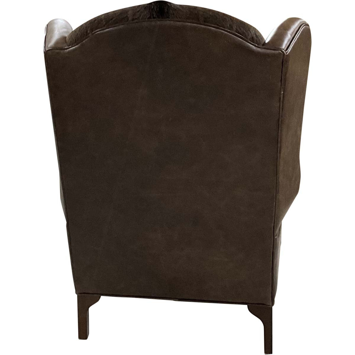 Coffee Wingback Chair