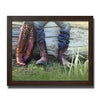 Personalized Boot Love Framed Wall Art