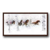 Wild Winter Horses Personalized Framed Canvas