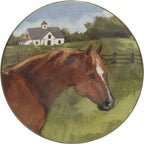 Horse Farm Salad Plates - Set of 4