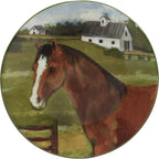 Horse Farm Salad Plates - Set of 4