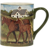 Horse Farm Mugs - Set of 4