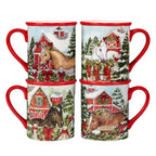 Holiday Haven Dinnerware Set - 16 pcs