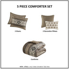 Sierra Canyon Comforter Set - Full/Queen (5 Pcs)