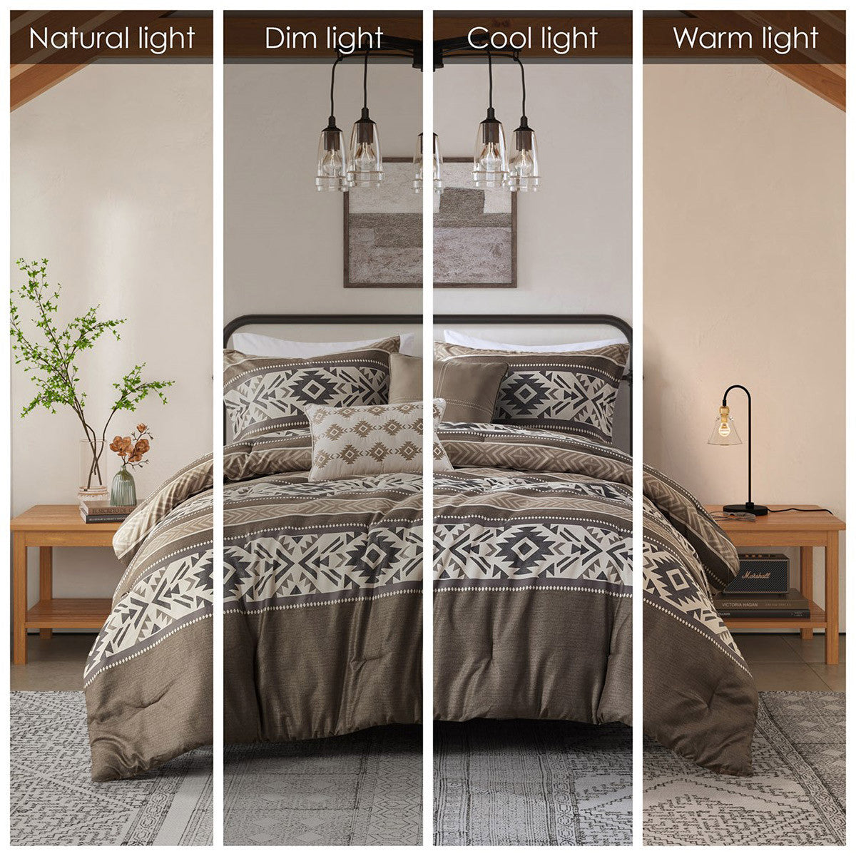 Sierra Canyon Comforter Bedding Collection - 5pcs