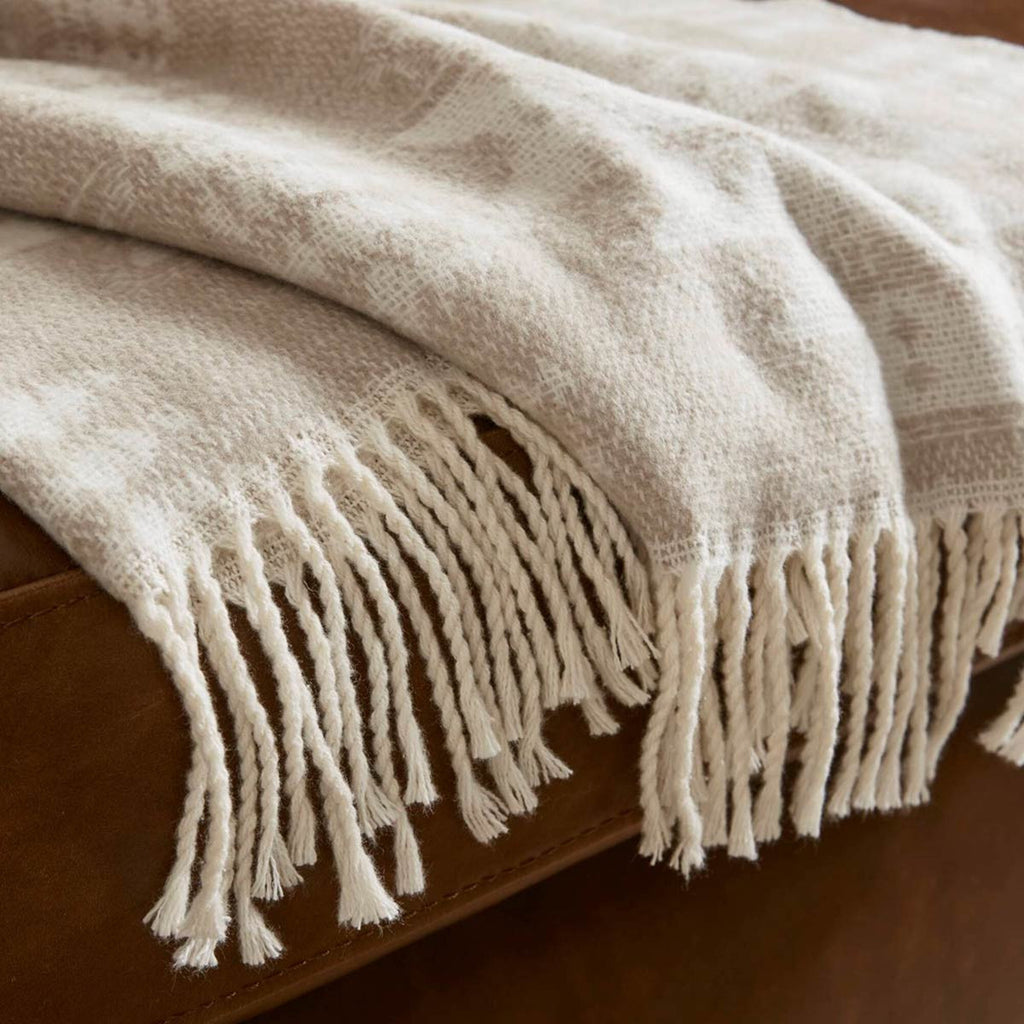 Manitoba Cotton Blend Neutral Throw - OUT OF STOCK UNTIL 07/02/2026