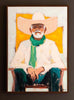 The Storyteller Cowboy Framed Wall Art