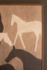 Stallion Silhouettes Framed Wall Art