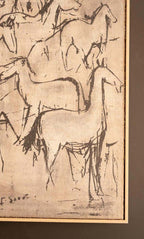 Thousand Horses Framed Wall Art