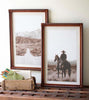 Cowboy Country Framed Prints - Set of 2